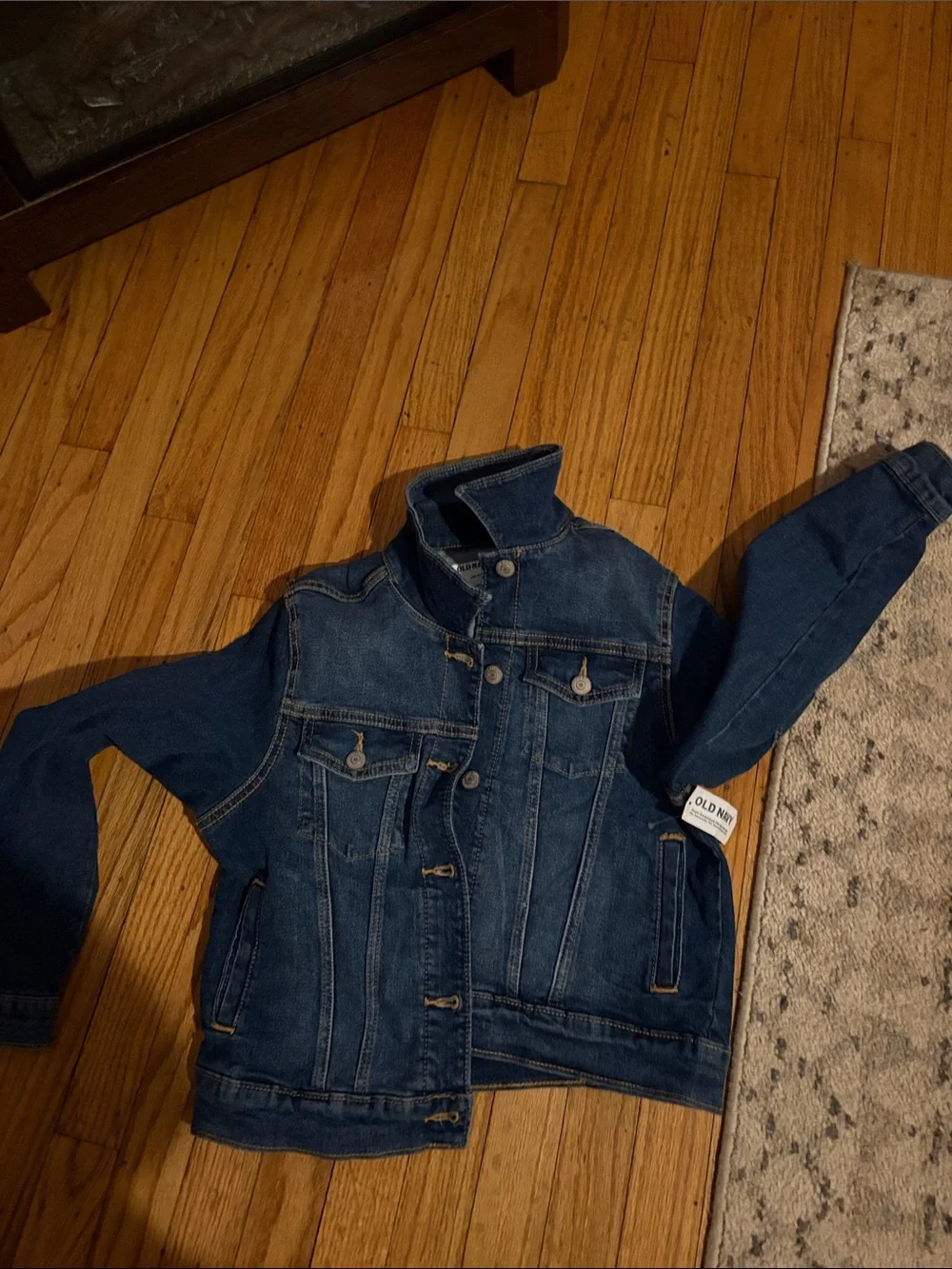 Old Navy Dark Blue Kids Denim Jacket